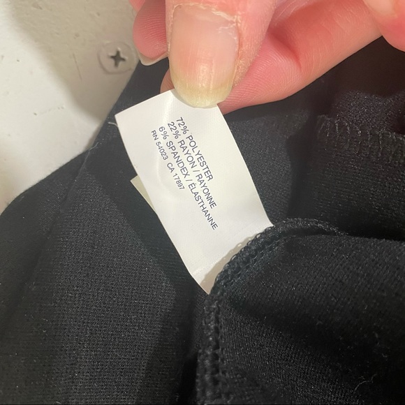 BNWT Gap Ponte Knit Sleeveless Classic Black Sheath Dress 12 - Picture 12 of 14